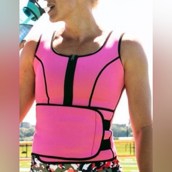 New Perfect Sculpt Sweat Vest Waist Trainer Neoprene - Picture 3 of 8